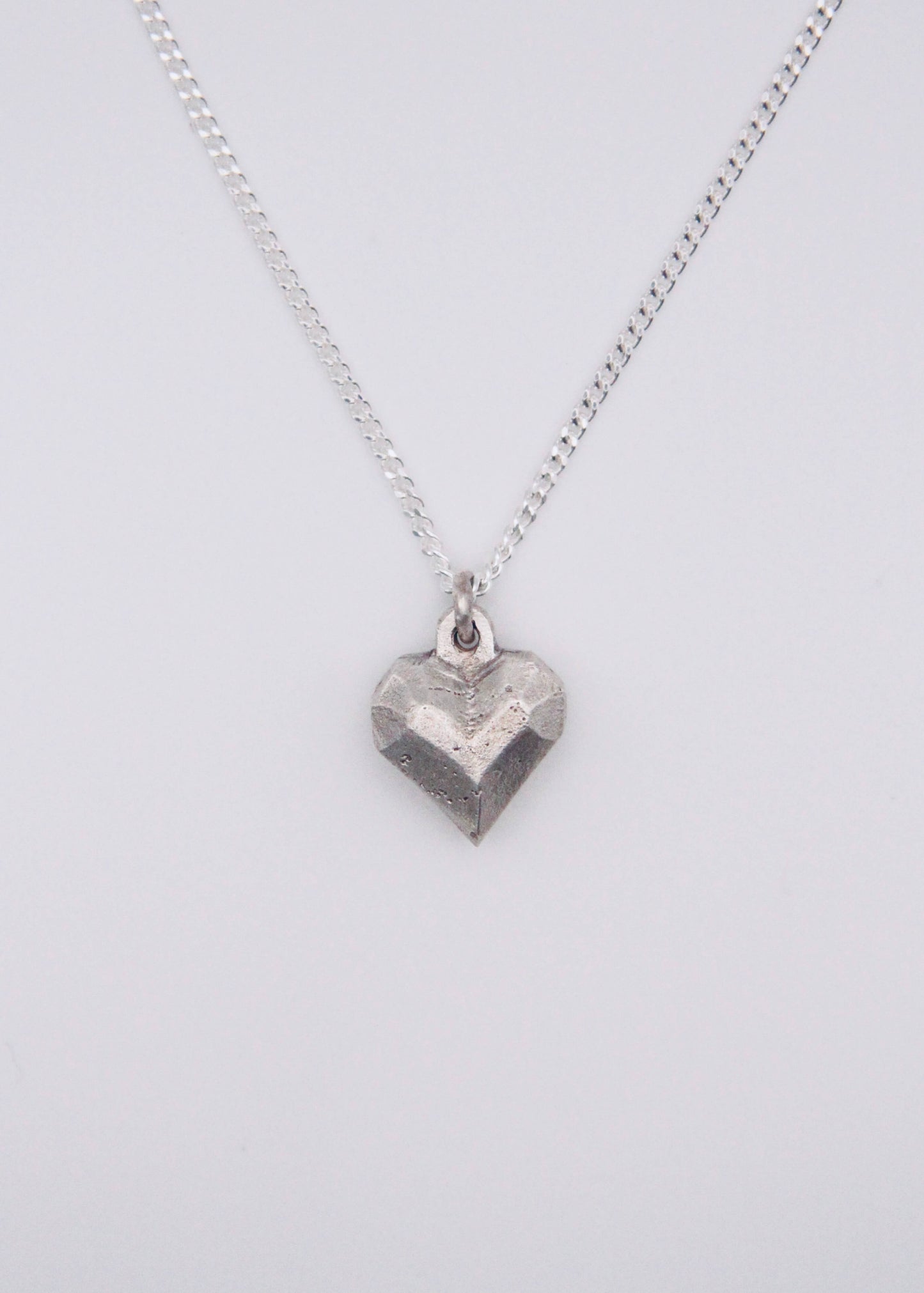 A heart necklace