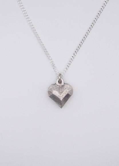 A heart necklace