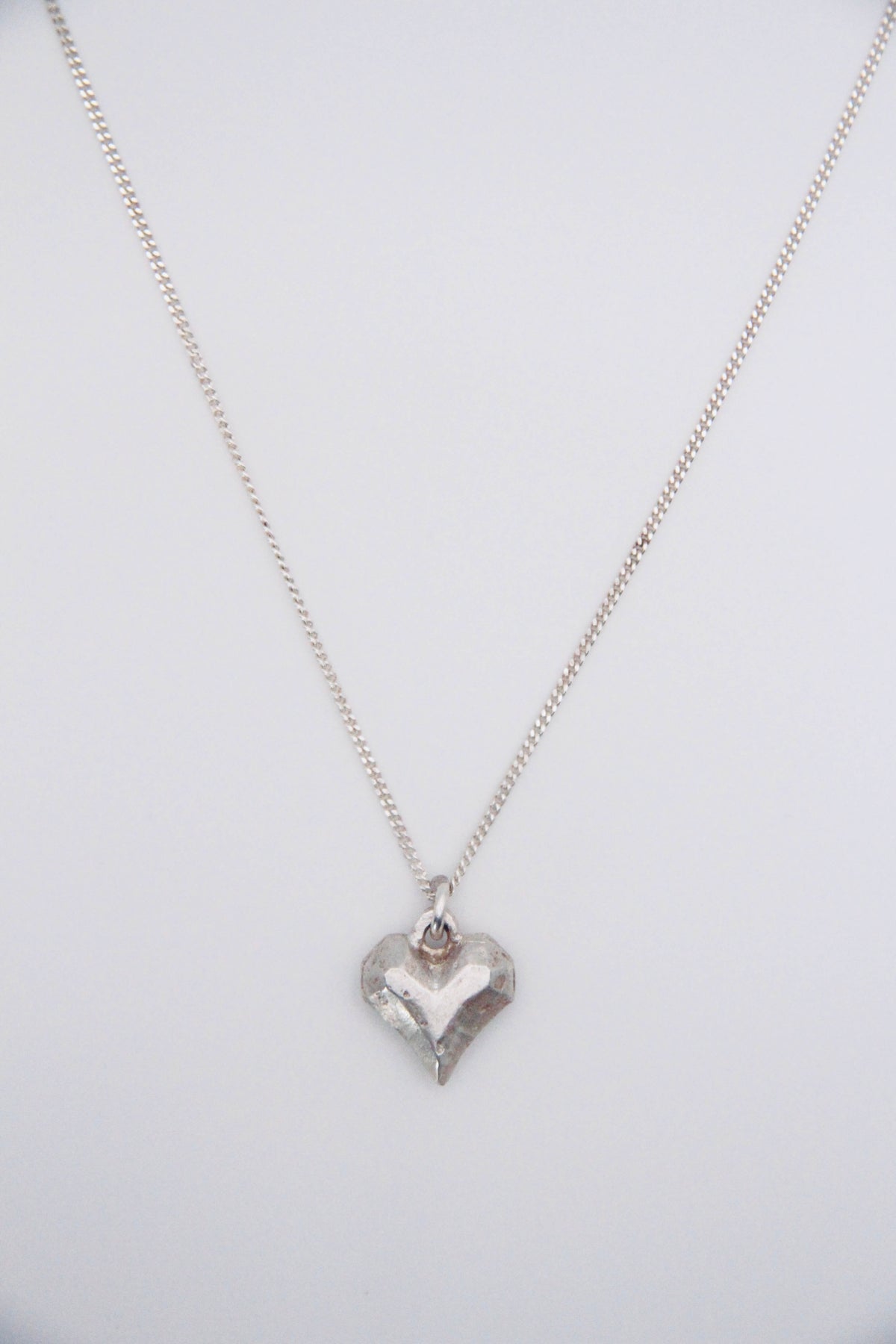 A heart S necklace