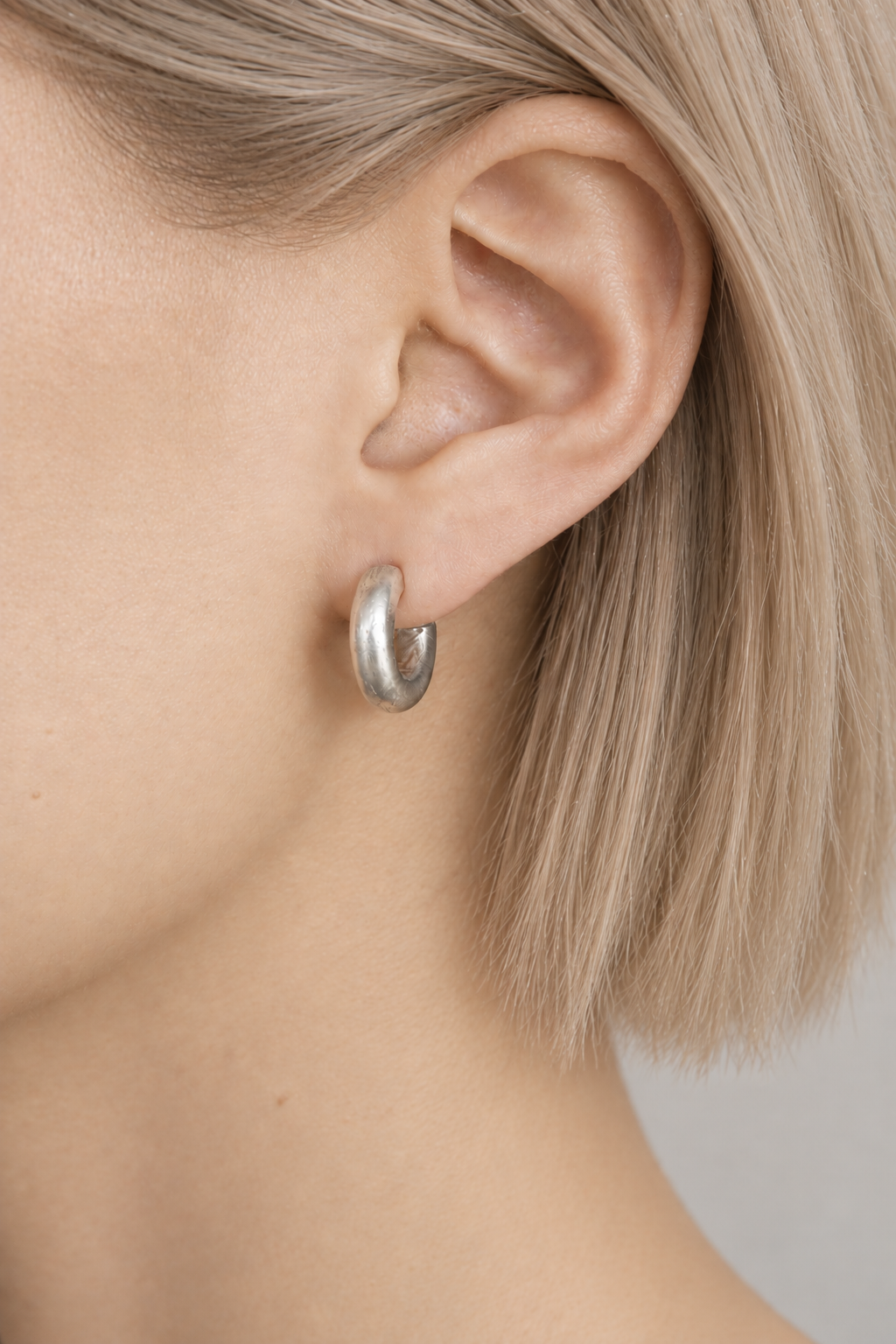 Bold earrings